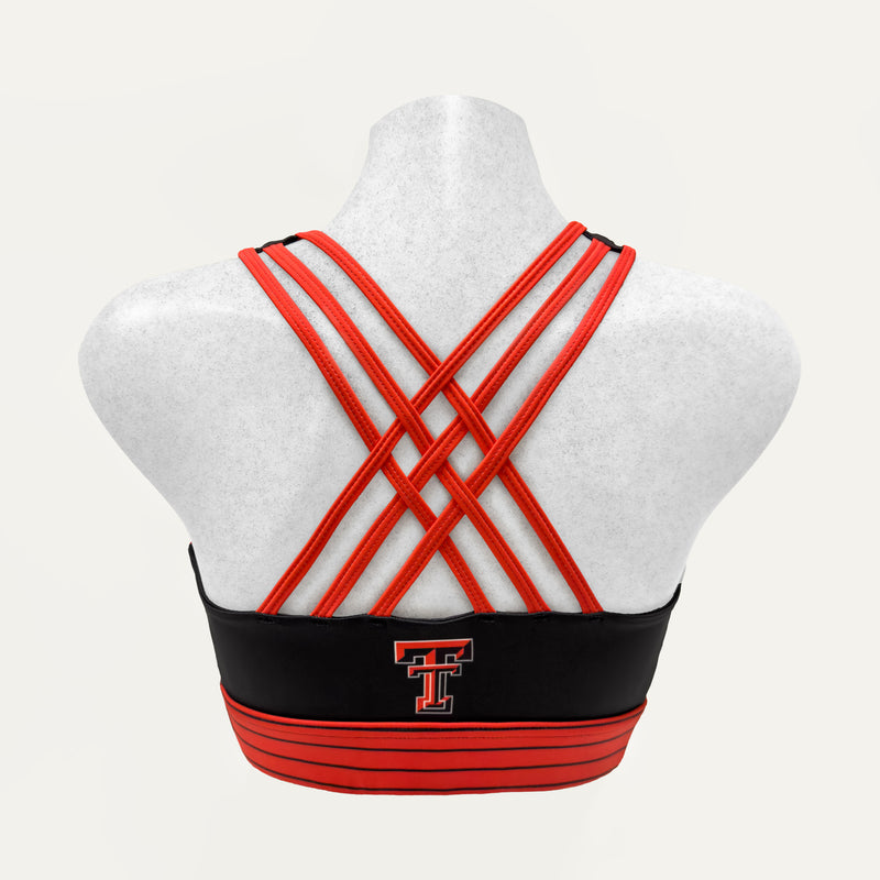 Texas Tech - Free Form Sports Bra