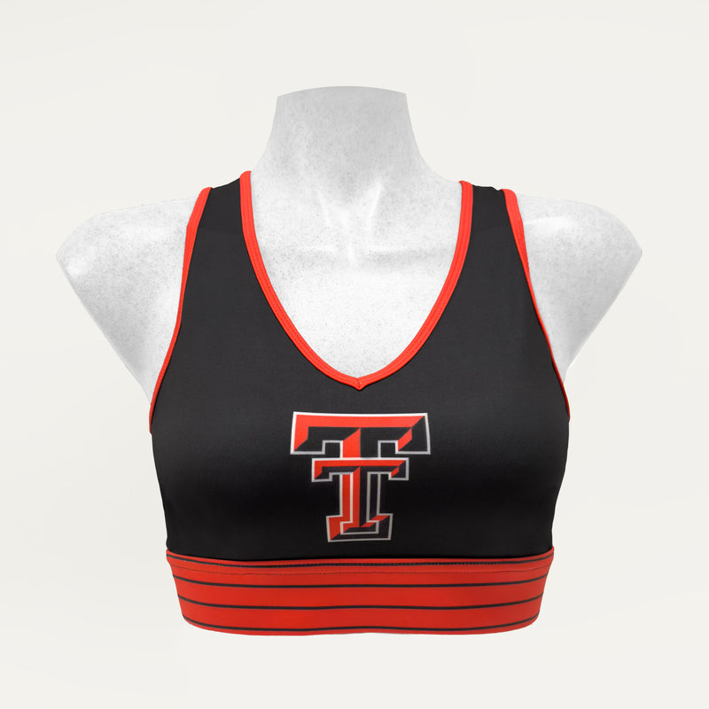 Texas Tech - Free Form Sports Bra