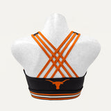 UT Austin (Black) - Free Form Sports Bra