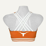 UT Austin (Orange) - Free Form Sports Bra