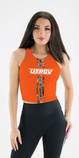 UTRGV - Camo - Jet Set Crop
