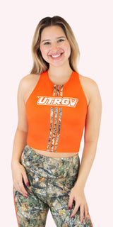 UTRGV - Camo - Jet Set Crop
