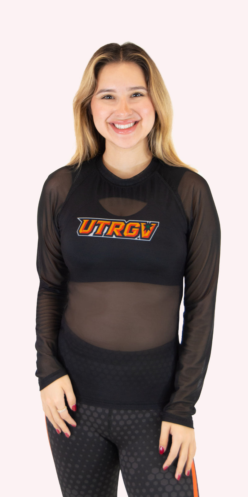 UTRGV - Micro Mesh Long-Sleeve Rashguard