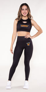UTRGV - Onyx - Hybrid Sports Bra