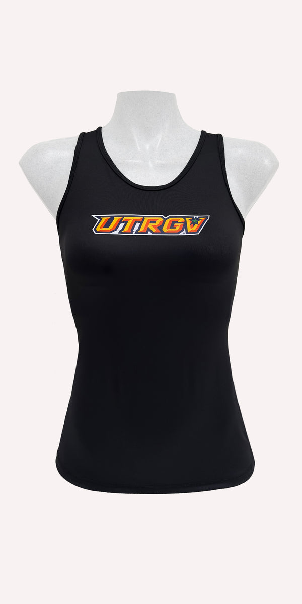 UTRGV - Onyx - Racerback Sports Bra Tank