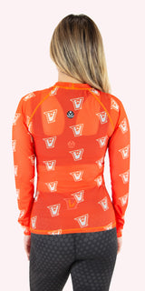 UTRGV - V Pattern - Micro Mesh Long-Sleeve Rashguard