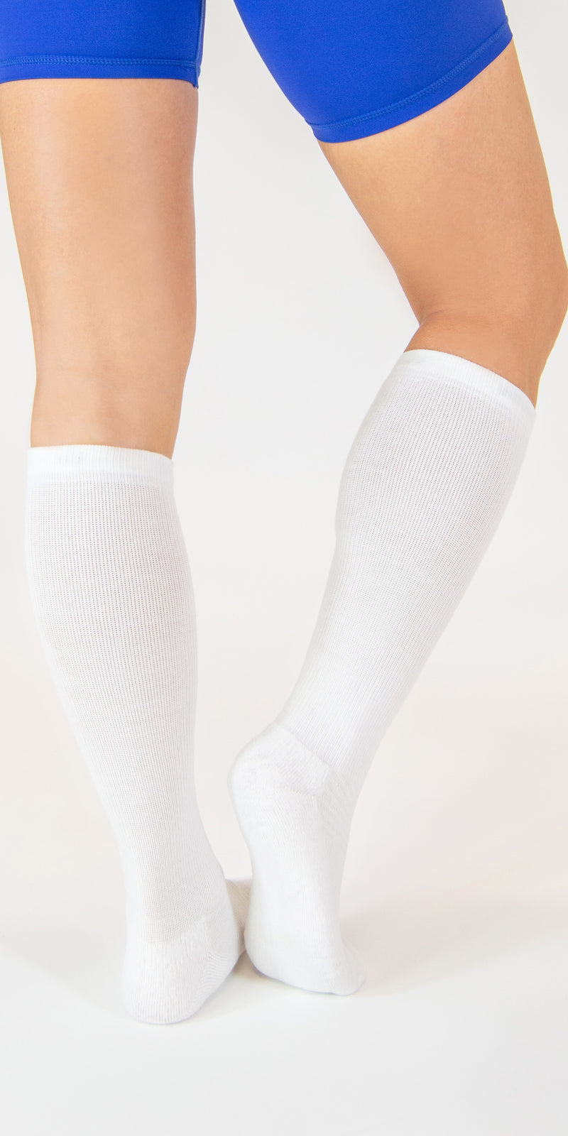White - Women's Everyday Compression Socks (15-20mmHg)