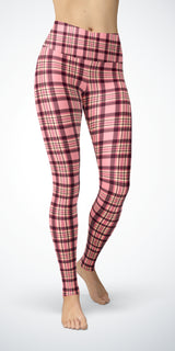 Rosewood Plaid - Classic Legging
