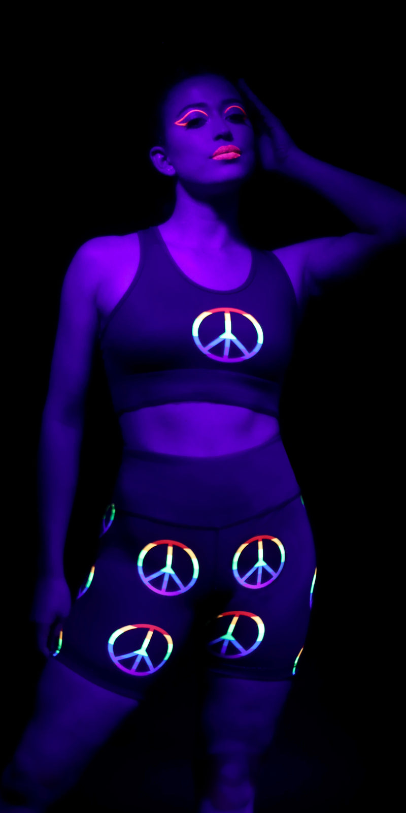 Peace Rainbow - Shorts