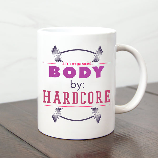 Body By Hardcore - 15oz. Ceramic Mug