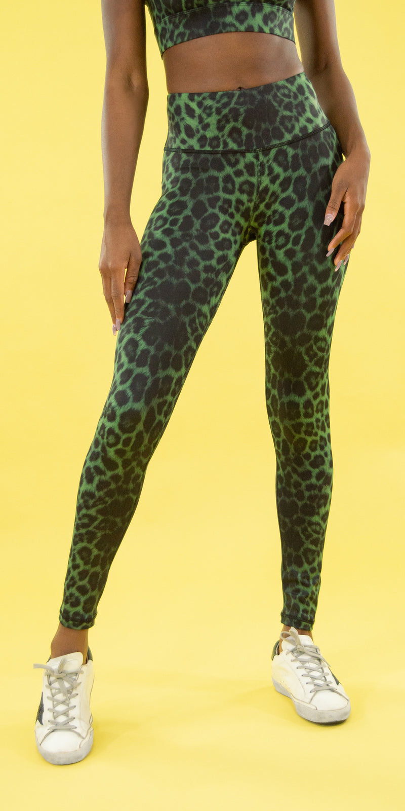 Emerald Leopard - Legging [Final Sale]