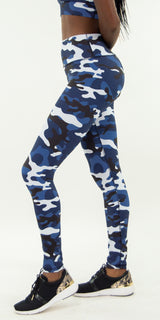 Navy Camo - Legging