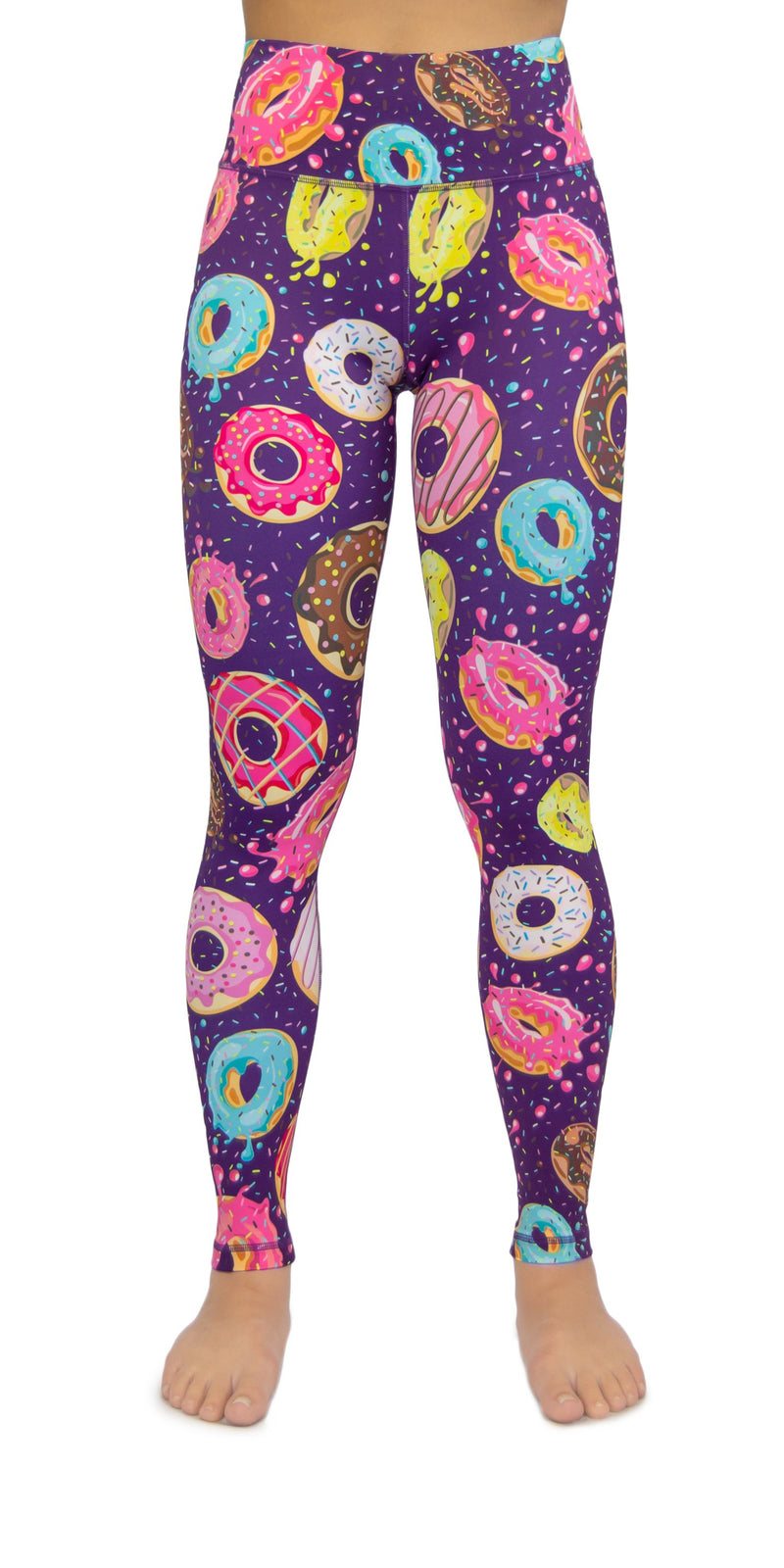 Womens Leggings Donut Workout Pants Donut Joggers For Women Sporty