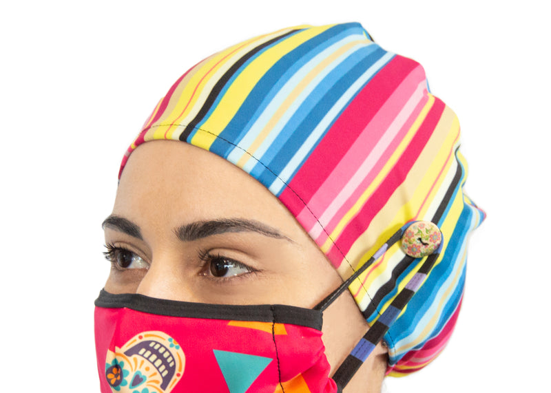 Scrub Cap (only comes in solid colors) (picture is just a sample)