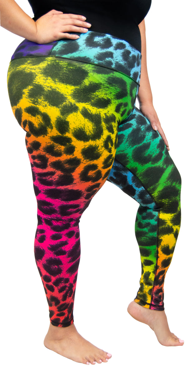 Iridescent Leopard - Legging