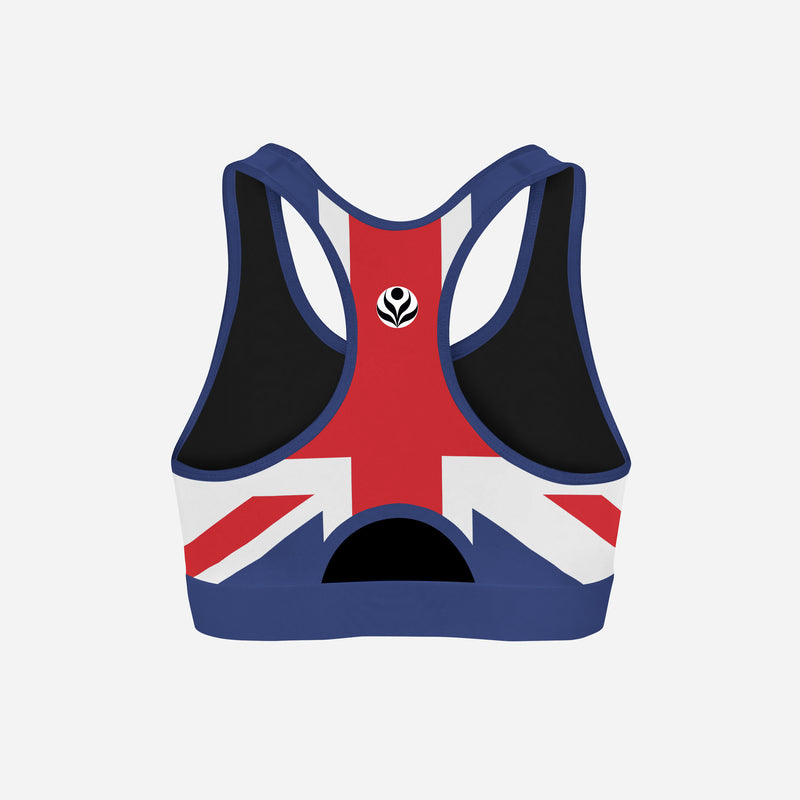 Girl Power (UK Flag) - Sports Bra