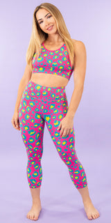 Retro Leopard - Legging