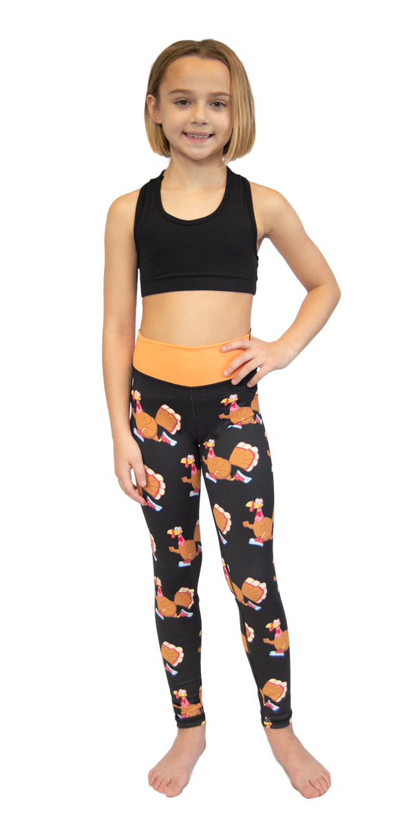 Turkey Trot v1 - Kids Legging