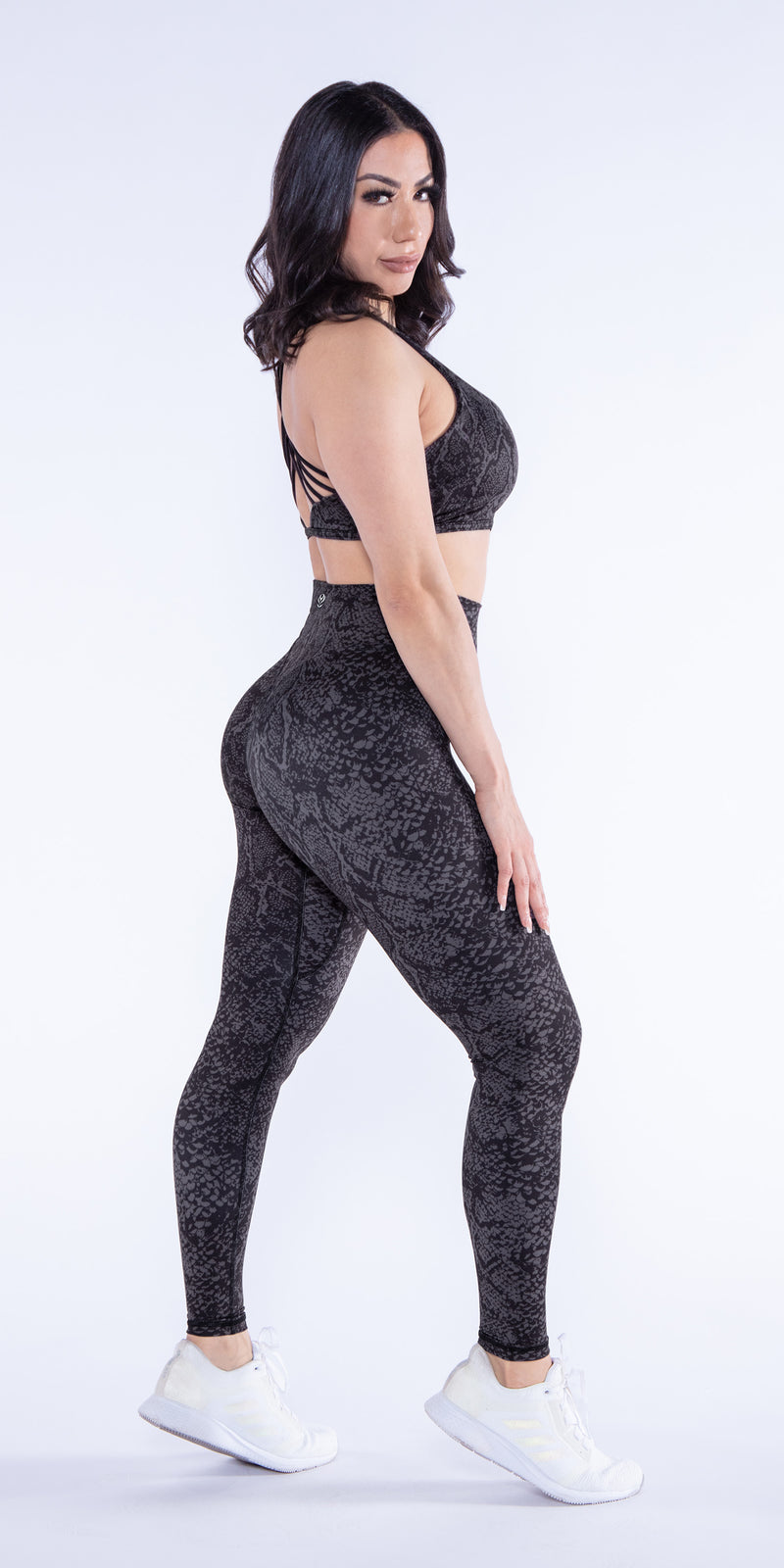 Women Slim Capri Pants Lace Stitching Leggings Elastic Yoga Pants