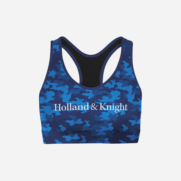 H&K Blue - Sports Bra