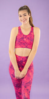 Raspberry Crush - Sports Bra