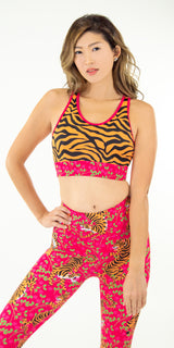 Tiger Blossom - Sports Bra