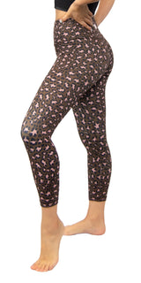 Coffee Leopard - Legging [Final Sale]