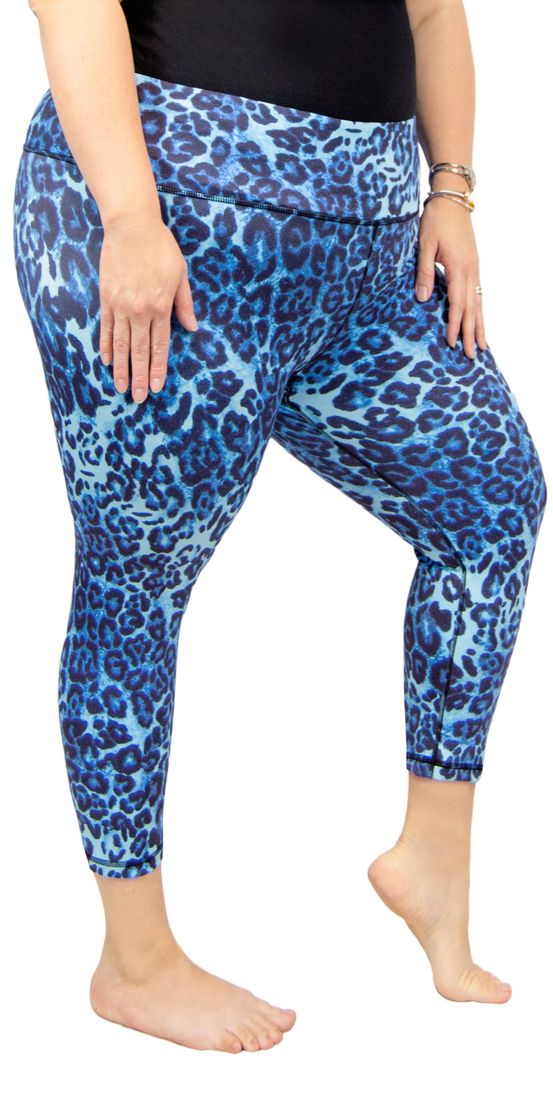 Sapphire Leopard - Legging