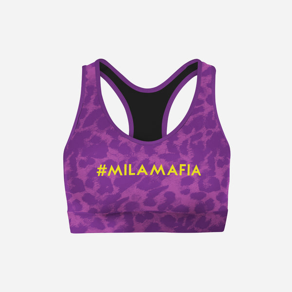 #MilaMafia Leopard - Sports Bra