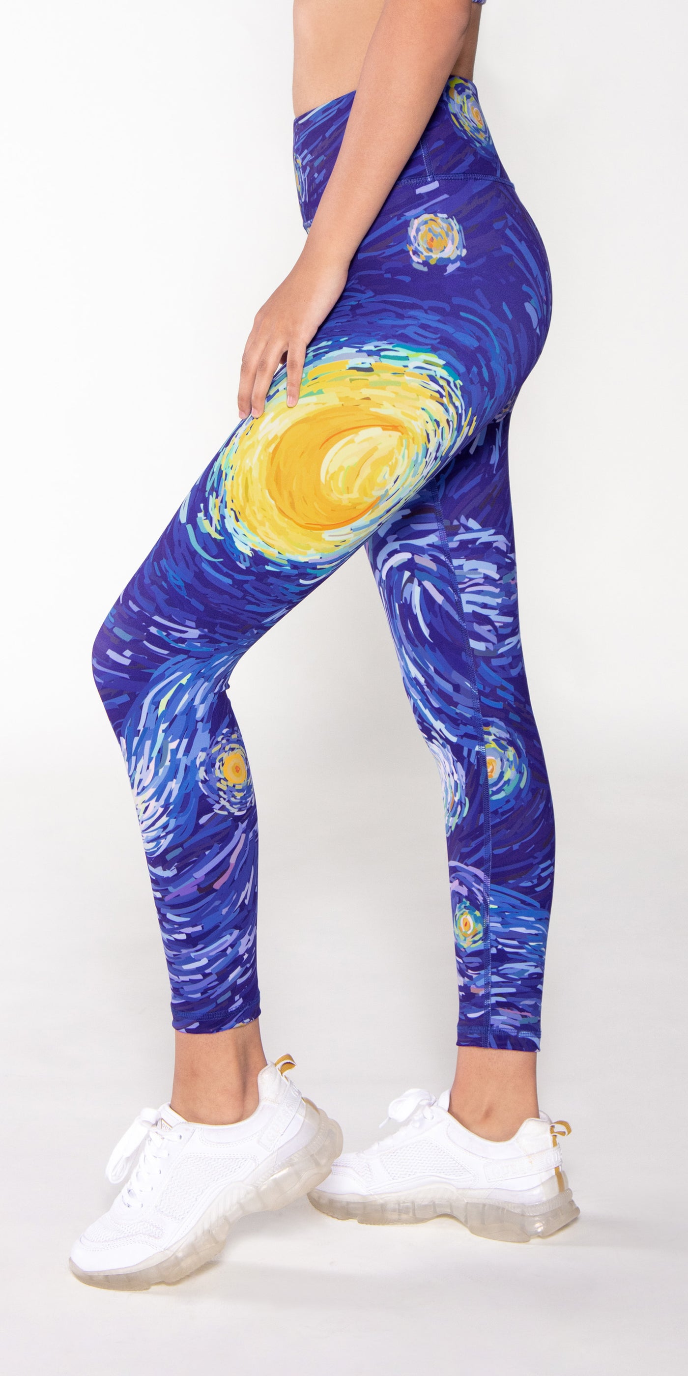 The Starry Night by Van Gogh - Classic Legging | Miami Fitwear