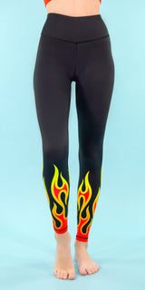 Red Flames - Legging