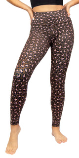 Coffee Leopard - Legging