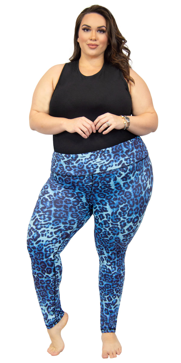 Sapphire Leopard - Legging