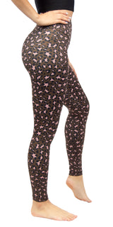 Coffee Leopard - Legging [Final Sale]