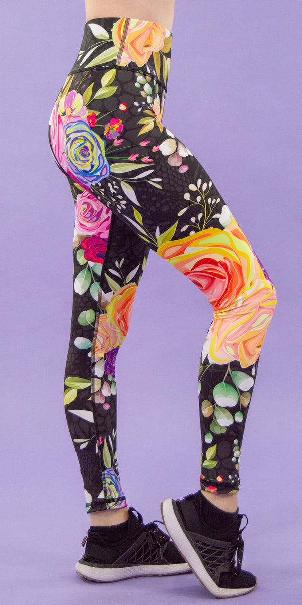 Rainbow Roses - Legging