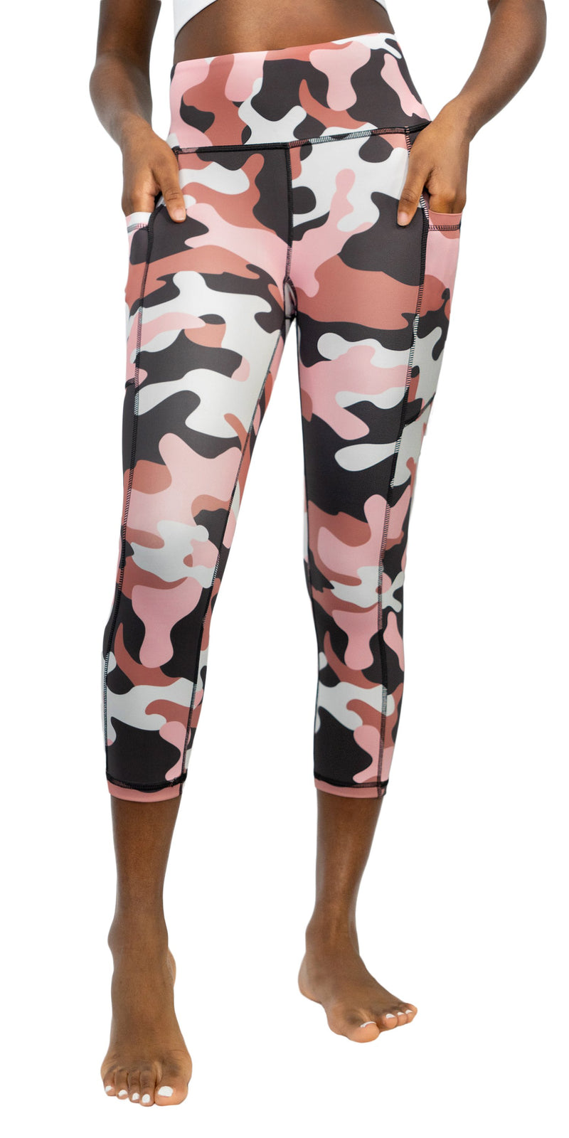 Rose Camo - Pocket Legging