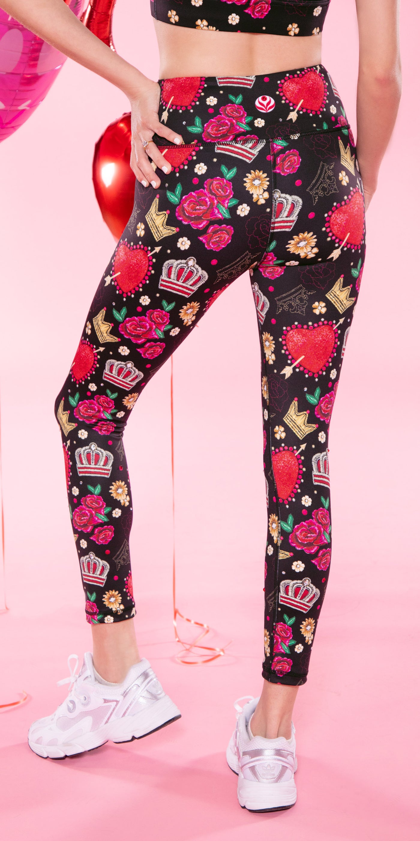 Queen Of Hearts Legging Miami Fitwear